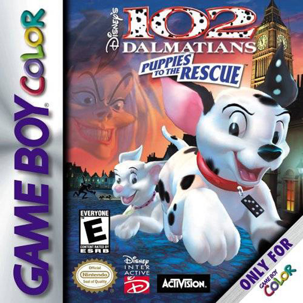 102 Dalmatians: Puppies to the Rescue - Game Boy Color - Used - Cart Only
