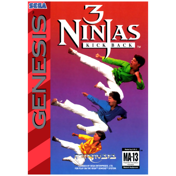 3 Ninjas: Kick Back - Genesis - Used