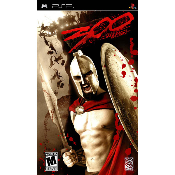 300: March to Glory - PlayStation Portable PSP - Used - Disc Only
