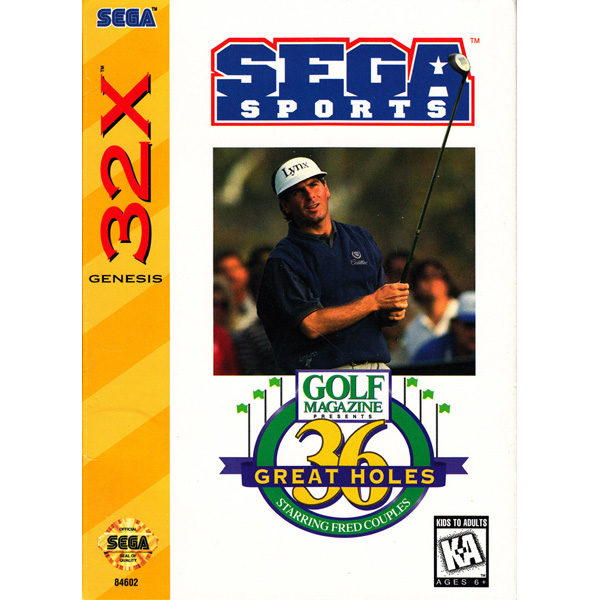 36 Great Holes of Golf - Sega 32X - Used