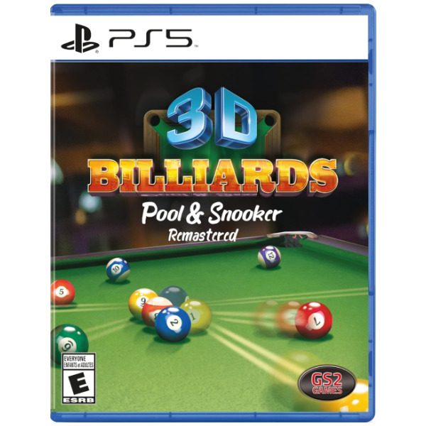 3D Billiards Pool and Snooker Remastered - PlayStation 5 PS5