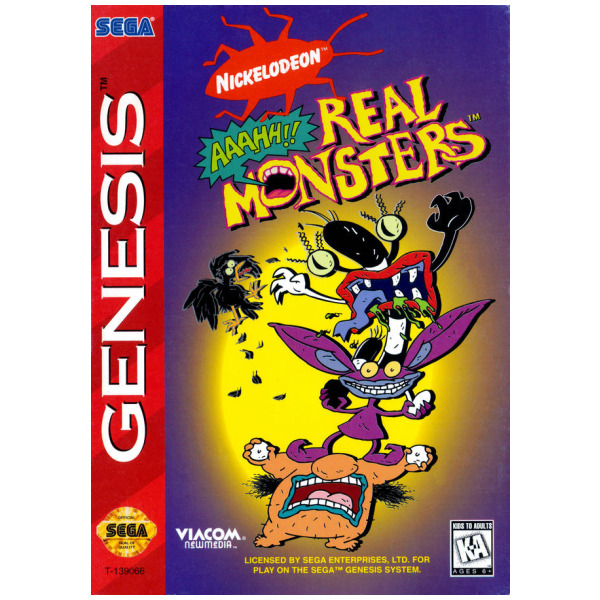 Aaahh!!! Real Monsters - Genesis - Used