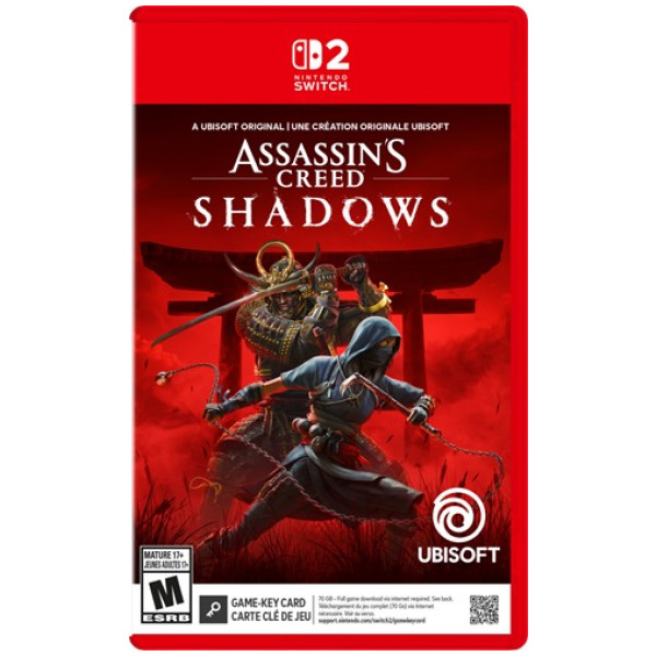 Assassins Creed Shadows (Game-Key Card) Switch PREORDER