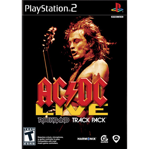 AC/DC Live: Rock Band Track Pack - PlayStation 2 PS2 - Used - Disc Only