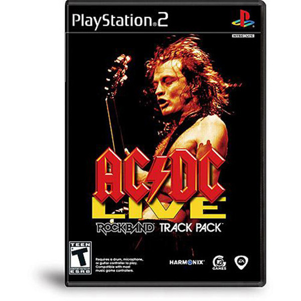 AC/DC Live: Rock Band Track Pack - PlayStation 2 PS2 - Used