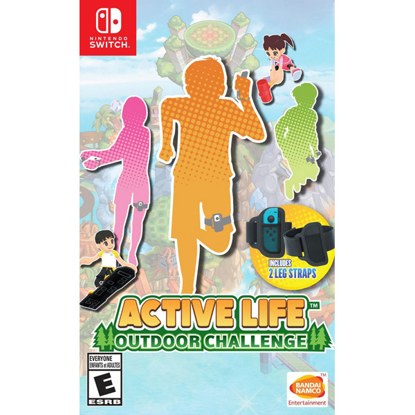 Active Life Outdoor Challenge Bundle With 2 Leg Straps - Switch