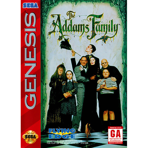 Addams Family - Genesis - Used - Cart Only