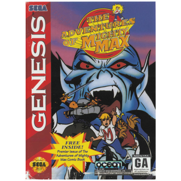 Adventures of Mighty Max - Genesis - Used - Cart Only