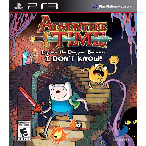 Adventure Time Explore the Dungeon Because I Dont Know - PlayStation 3 PS3 - Used - Disc Only