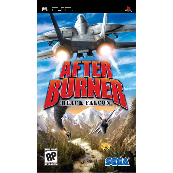 After Burner Black Falcon - PlayStation Portable PSP - Used