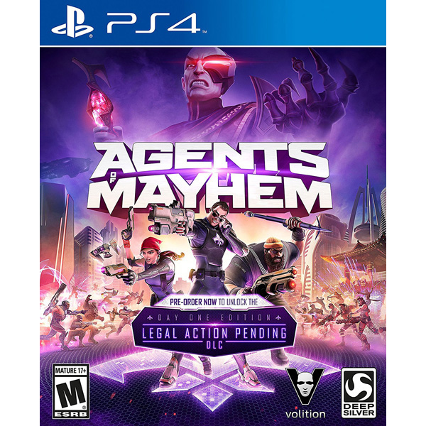 Agents of Mayhem M.A.Y.H.E.M. Day One - PlayStation 4 PS4