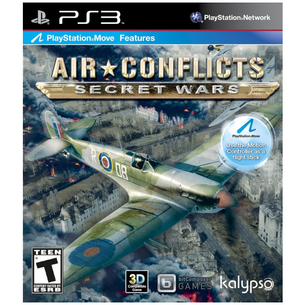 Air Conflicts Secret Wars (MC) - PlayStation 3 PS3 - Used