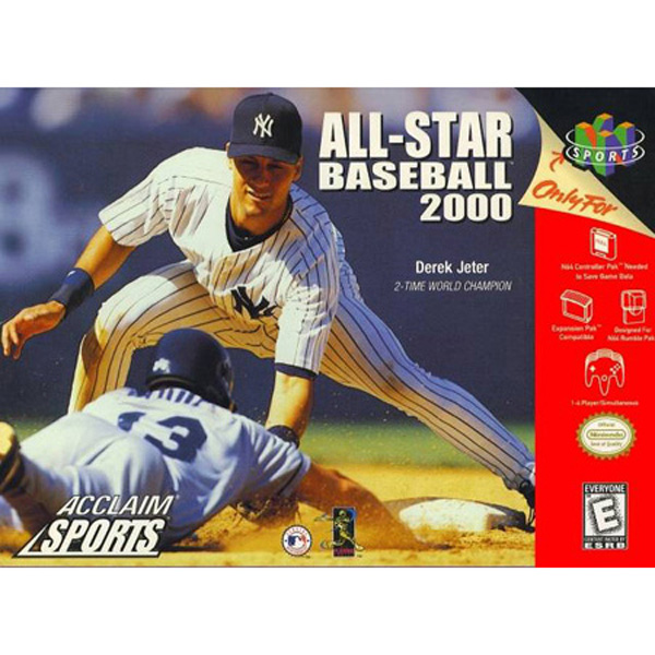 All Star Baseball 2000 - Nintendo 64 - Used - Cart Only