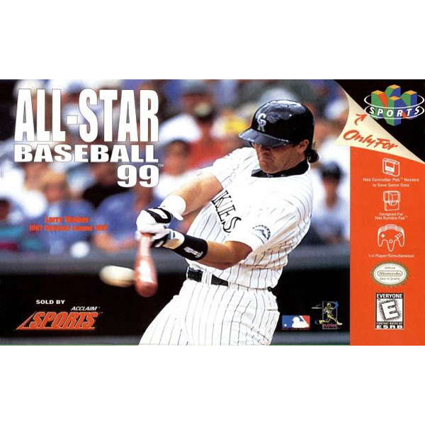 All Star Baseball 99 - CLEARANCE USED - READ DESCRIPTION