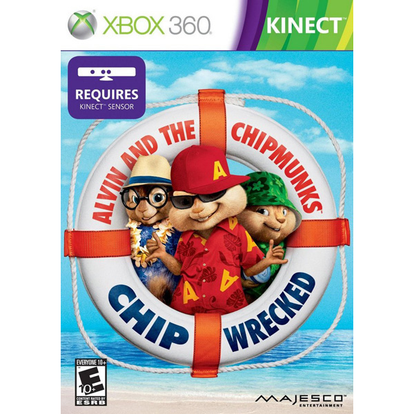 Alvin & the Chipmunks Chipwrecked  (Kinect Req) - Xbox 360 - Used