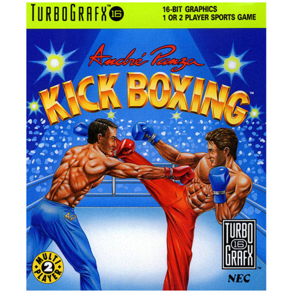 Andre Panza: Kick Boxing - Turbografx-16 - Used - Cart Only