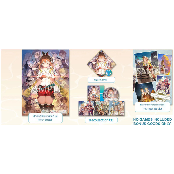 Atelier Ryza Secret Trilogy DX Premium Box Set Goods Only (JP)