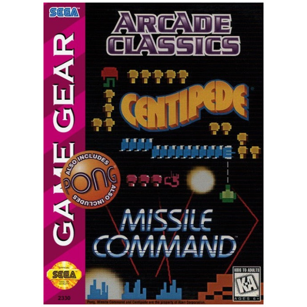 Arcade Classics - Game Gear - Used - Cart Only