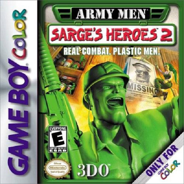Army Men Sarges Heroes 2 - Game Boy Color - Used - Cart Only