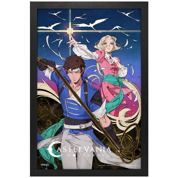 Castlevania: Nocturne Richter & Maria 11"x17" Framed Print