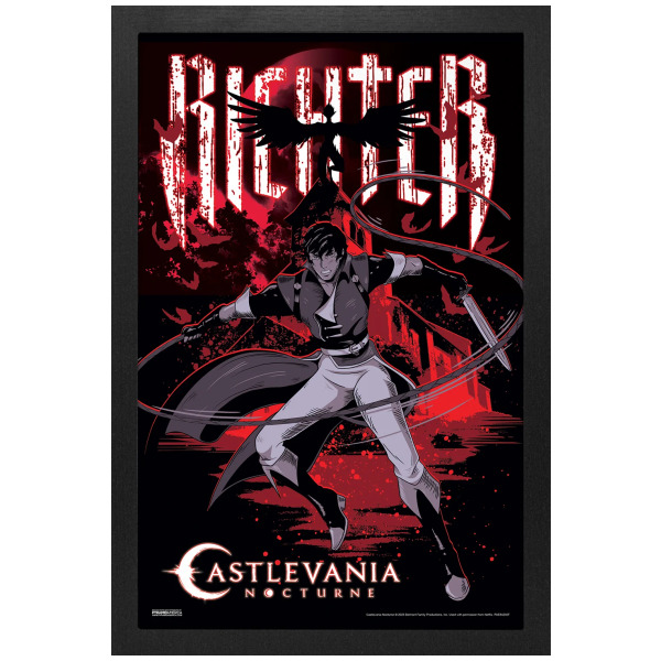 Castlevania: Nocturne Richter 11"x17" Framed Print