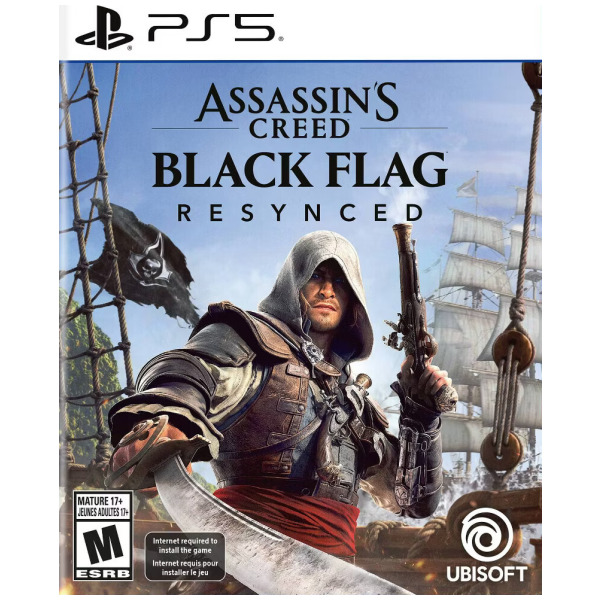Assassins Creed Black Flag Resynced - PlayStation 5 PS5 PREORDER - ESTIMATED SHIP DATE JUL 9 2026