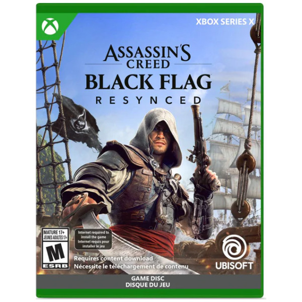 Assassins Creed Black Flag Resynced - Xbox Series X PREORDER - ESTIMATED SHIP DATE JUL 9 2026