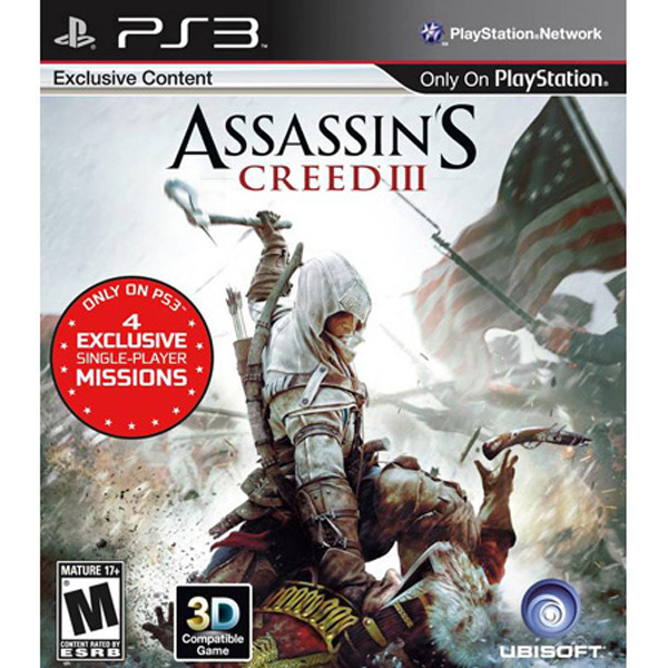 Assassins Creed III 3 - PlayStation 3 PS3 - Used