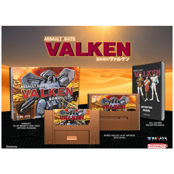 Alternative view of Assault Suits Valken Standard Edition - Super Nintendo SNES