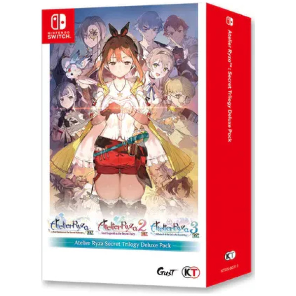 Atelier Ryza Secret Trilogy Bundle (ASIM) (Multi-Language) - Switch