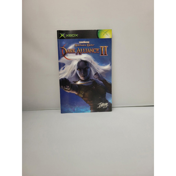 BALDURS GATE DARK ALLIANCE 2 MANUAL ONLY