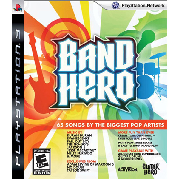 Band Hero Game Only - PlayStation 3 PS3 - Used - Disc Only