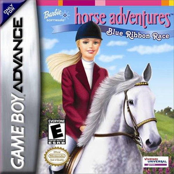 Barbie Horse Adv Blue Ribbon Race Game Boy Advance Used Cart