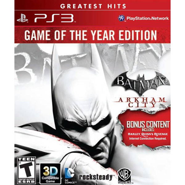 Batman Arkham City GOTY - PlayStation 3 PS3 - Used - Disc Only