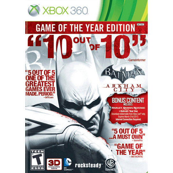 Batman: Arkham City Game of the Year Edition Xbox 360 Used