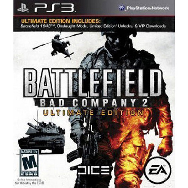 Battlefield Bad Company 2 Ultimate Edition - PlayStation 3 PS3 - Used - Disc Only