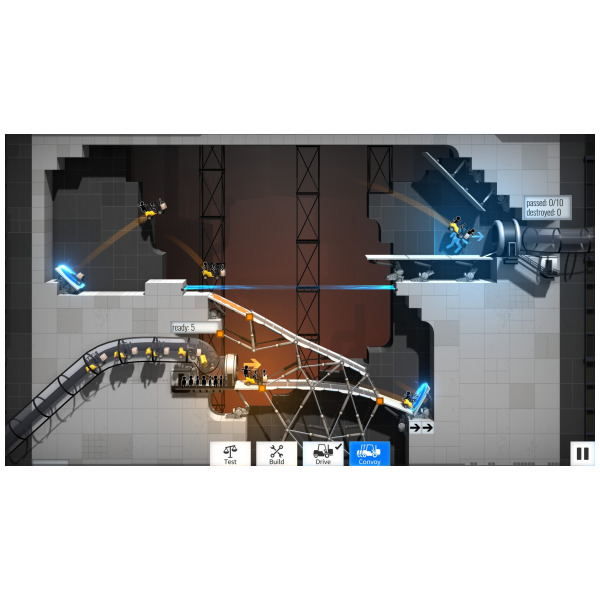 Alternative view of Bridge Constructor Portal - PlayStation 4 PS4