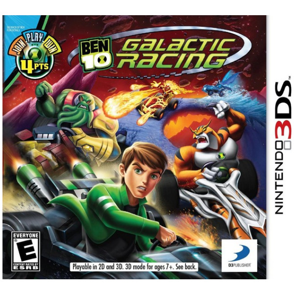 Ben 10 Galactic Racing - Nintendo 3DS - Used - Cart Only