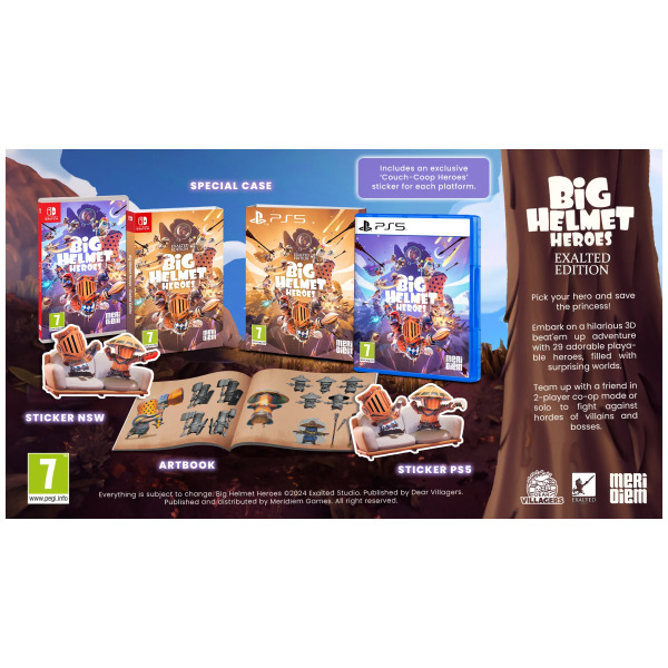 Alternative view of Big Helmet Heroes Exalted Edition (EU) - Switch