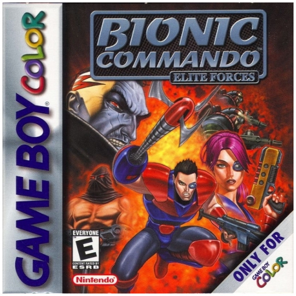 Bionic Commando Elite Forces - Game Boy Color - Used