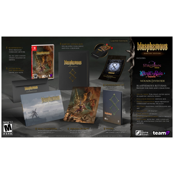 Alternative view of Blasphemous Martyrs Edition - Switch PREORDER - ESTIMATED SHIP DATE OCT 30 2026