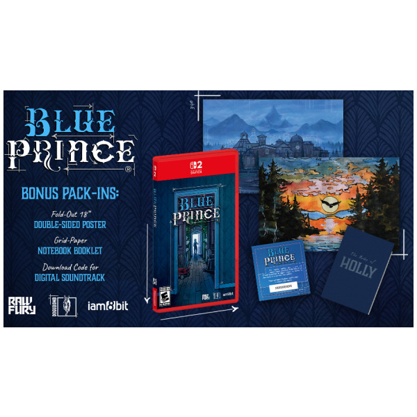 Alternative view of Blue Prince - Switch 2 PREORDER - ESTIMATED SHIP DATE OCT 9 2026