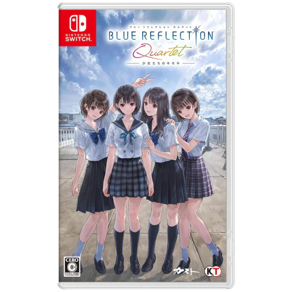 Alternative view of Blue Reflection Quartet Shoujo-Tachi No Kiseki Premium Edition (JP) - Switch PREORDER - ESTIMATED SHIP DATE JUL 30 2026