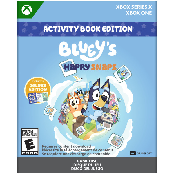 Blueys Happy Snaps Activty Book Edition - Xbox One PREORDER - ESTIMATED SHIP DATE OCT 31 2026