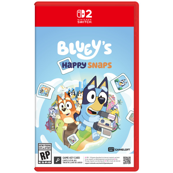 Blueys Happy Snaps (Game-Key Card) - Switch 2 PREORDER - ESTIMATED SHIP DATE DEC 31 2026