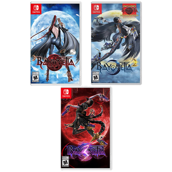 Bayonetta 1 + 2 + 3 for nintendo orders switch