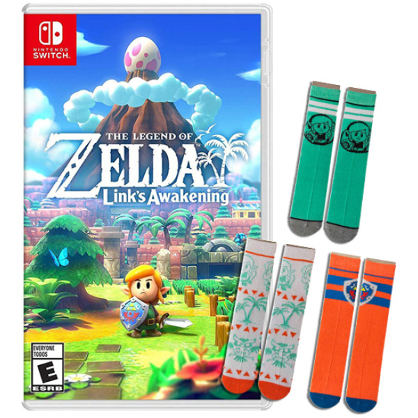 The Legend of Zelda Links Awakening (With Pack Crew Socks