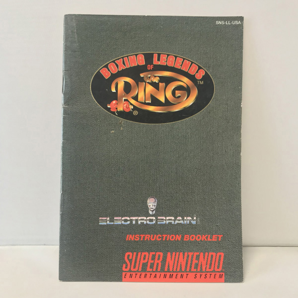 Boxing Legends of the Ring Manual - PNP Games Online Store
