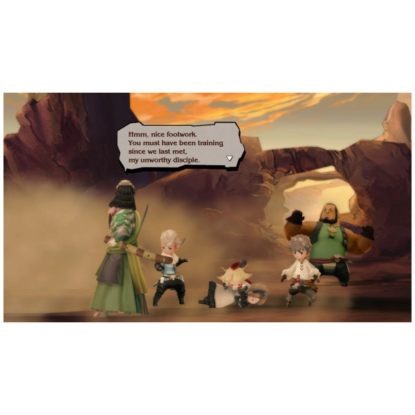 Alternative view of Bravely Default Flying Fairy HD Remaster (EU) (Game-Key Card) - Switch 2