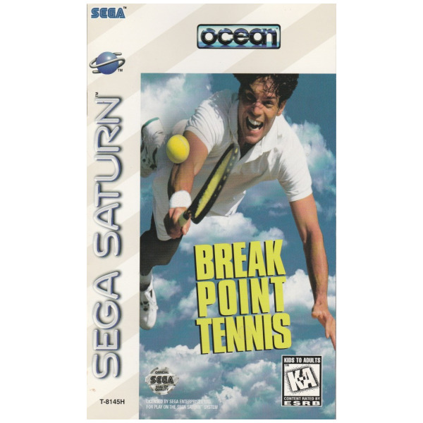 Break Point Tennis - Saturn - Used - Disc Only